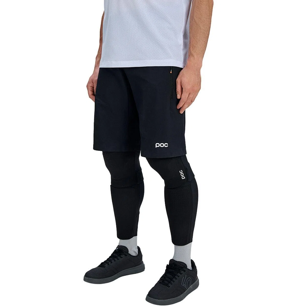 POC Motion Shorts Herren – leichte MTB Trail Shorts aus recyceltem Material mit DWR & Reißverschlusstaschen