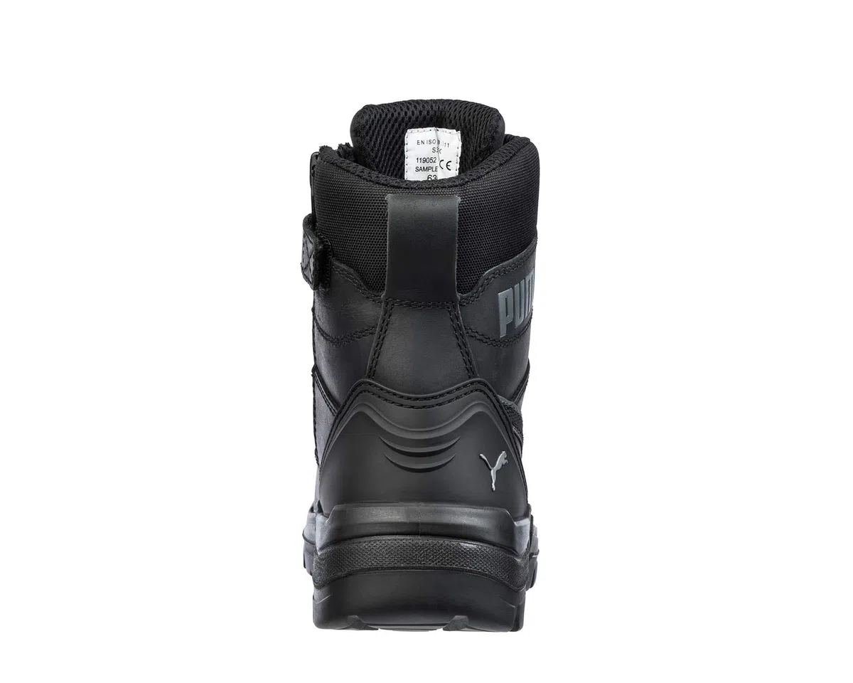 PUMA SAFETY Conquest BLACK HIGH Arbeitsstiefel Sicherheitsstiefel S3 HRO SRC Fiberglaskappe Durchtrittschutz rutschfest hitzebeständig Herren